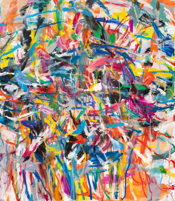 Misheck Masamvu

Radiance, 2023

Oil on canvas

Work: 150 x 130 x 5 cm (59.1 x 51.2 x 2 in.)

Unique