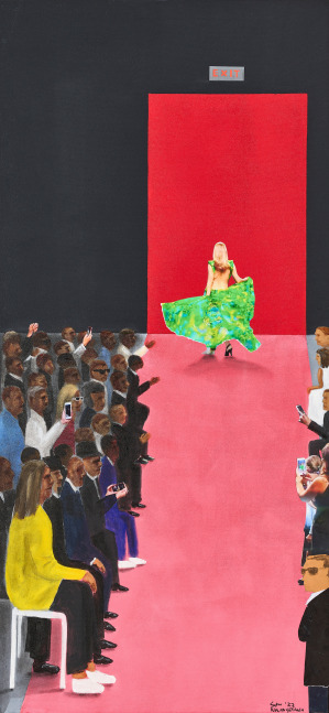 Exit, 2023
Acrylic, oil and collage on canvas

151.5 x 71 x 10 cm (60 x 27.8 x 3.9 in)

Enquire