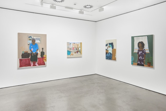 Installation view | Michal Worke, INNER VIEWS, Goodman Gallery London, 2022. Image: Alexander James Edwards