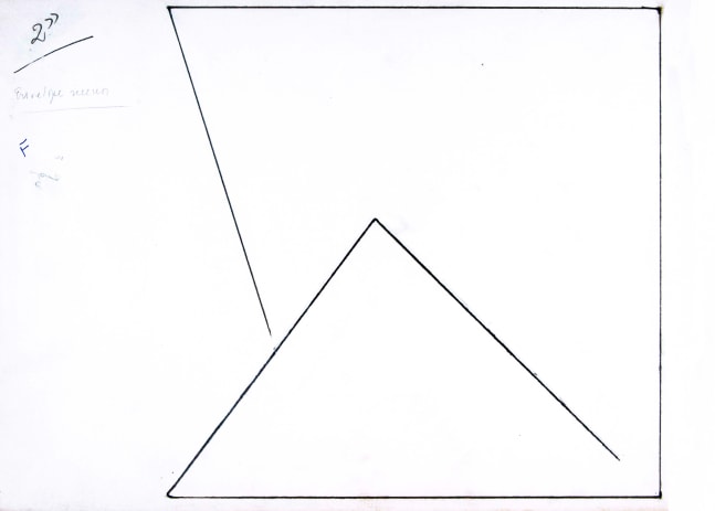 Untitled,&amp;nbsp;Circa 1980

Pencil on paper
32 x 44 cm / 12.6 x 17.3 in.

Enquiries