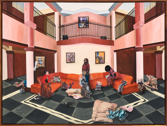 Mold Me II, 2022

Acrylic paint, collage and charcoal on canvas

77 x 101.5 cm

30.3 x 40 in

&amp;nbsp;