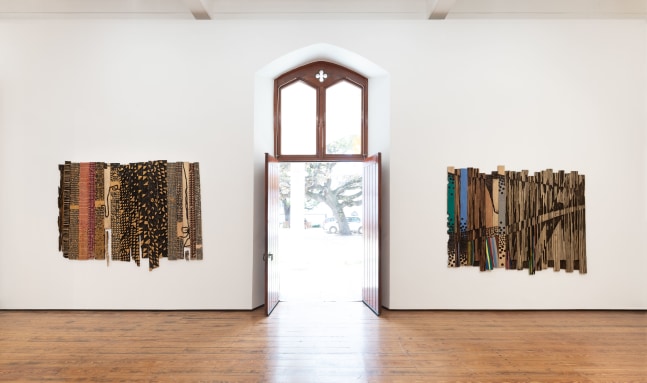 El Anatsui, Freedom, Installation view, Goodman Gallery Cape Town