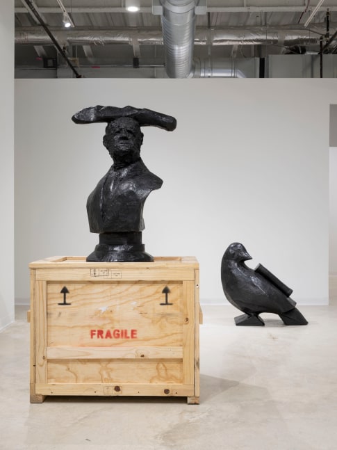 Installation views of&amp;nbsp;William Kentridge | Glyphs&amp;nbsp;at&amp;nbsp;Goodman Gallery Miami, 2021