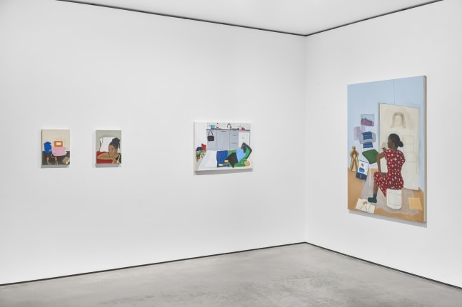 Installation view | Michal Worke, INNER VIEWS, Goodman Gallery London, 2022. Image: Alexander James Edwards