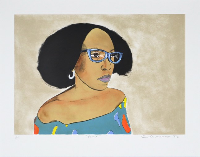 Afro I, 2023
Hand-printed lithograph

Image: 33 x 47 cm (13 x 18.5)

Paper: 43.5 x 55 cm (17 x 21.6)

STD 7/35

Enquire