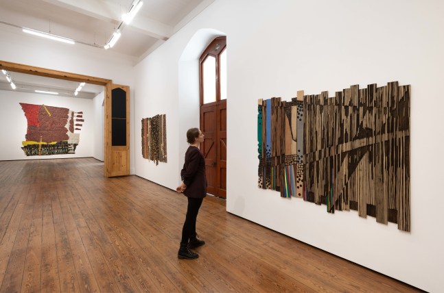El Anatsui, Freedom, Installation view, Goodman Gallery Cape Town