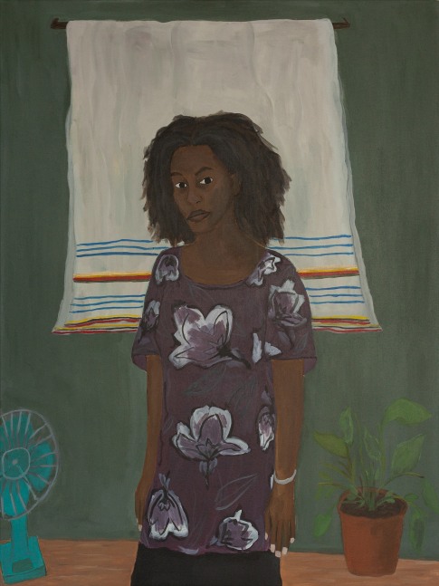 Purple Shirt (self portrait), 2022
Acrylic on canvas
121 x 91 cm / 47.6 x 35.8 in.
 