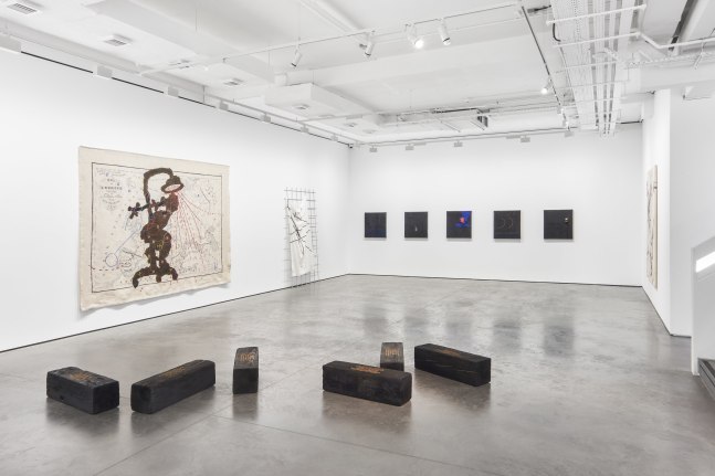Installation view | Marian Boesky Gallery x Goodman Gallery, Fragile Crossings, 2022. Image: Alexander James Edwards