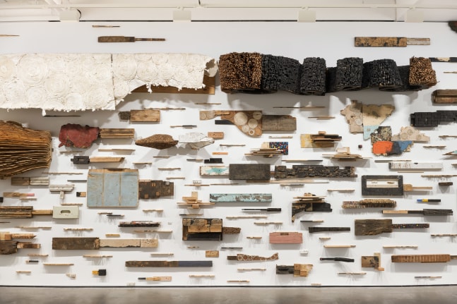 Installation view | Leonardo Drew, Goodman Gallery London 2022. Photographer Alexander James Edwards&amp;nbsp;