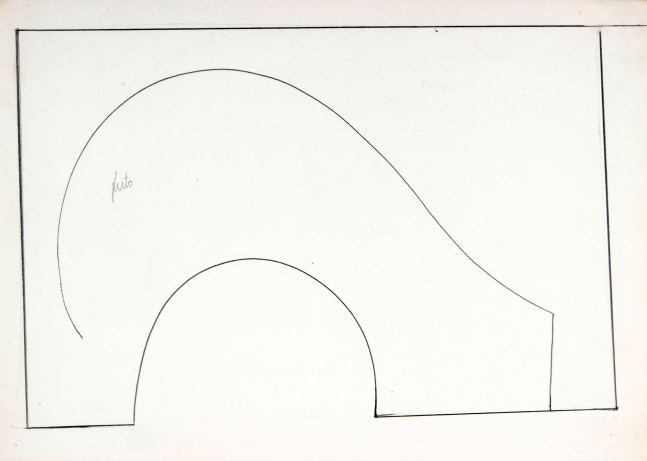 Untitled,&amp;nbsp;Circa 1980

Pencil on paper
32 x 44 cm / 12.6 x 17.3 in.

Enquiries