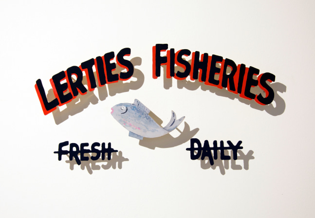 Signs of the Lost District: Lerties Fisheries