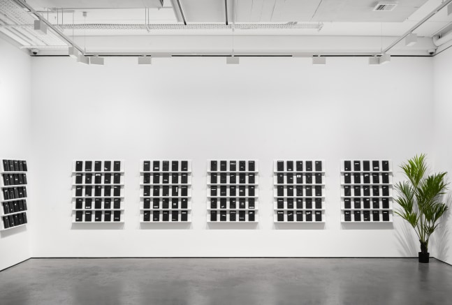 Installation View: Candice Breitz,&amp;nbsp;Digest,&amp;nbsp;Goodman Gallery London, 2021. Photo: Alexander James Edwards