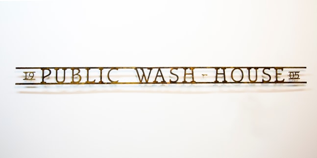 Signs of the Lost District: Public Wash-House