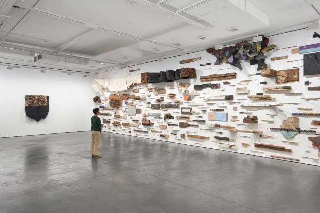 Installation view | Leonardo Drew, Goodman Gallery London 2022. Photographer Alexander James Edwards&amp;nbsp;