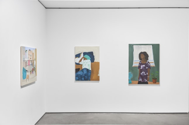 Installation view | Michal Worke, INNER VIEWS, Goodman Gallery London, 2022. Image: Alexander James Edwards