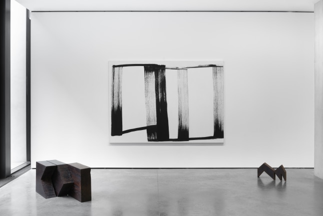 Installation View | Amilcar de Castro: a though about space, Goodman Gallery London, 2022. Photo: Alexander James Edwards