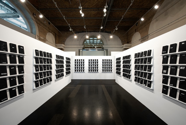 Installation views: Candice Breitz,&amp;nbsp;Digest, Akademie der Künste, Berlin, 2021.

Photos: Stephanie Steinkopf / Ostkreuz