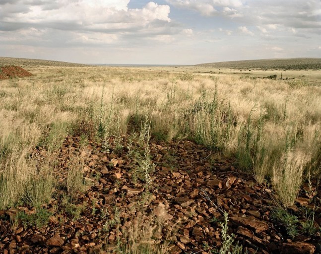 David Goldblatt Tailings dump after reclamation, Owendale Asbestos Mine, Northern Cape. 24 December 2007 (4_A0223), 2007 Digital print in pigment inks on cotton rag paper A0+ Paper: 112 x 134.5 cm (44.1 x 53 in.) Image: 99 x 124.5 cm (39 x 49 in.) STD 5/10