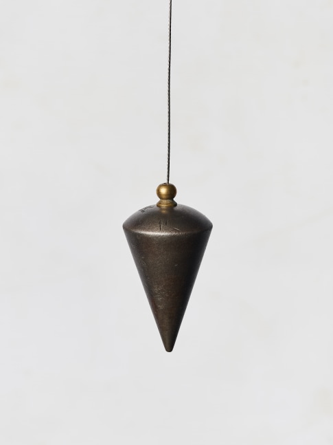 Jeremy Wafer

Plumb, 2023

Steel, brass, steel cable

8 x 4 cm / 3.1 x 1.6 in.

Unique