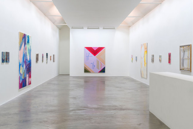 Victoria Morton &amp; Merlin James, Double Shuffle, Kerlin Gallery, 2 June – 8 July. Photography: Louis Haugh