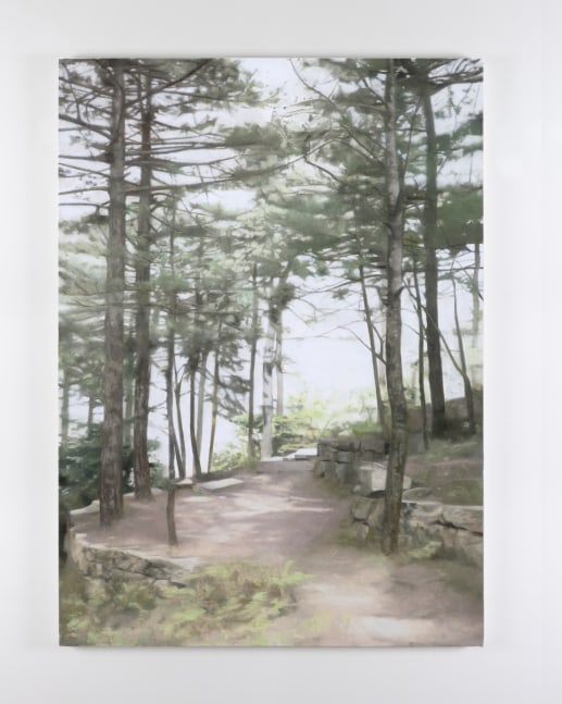 Paul Winstanley&amp;nbsp;
Pines Above Jiuhua Shan, 2006
oil on linen
82 x 59 cm / 32.3 x 23.2 in&amp;nbsp; &amp;nbsp;