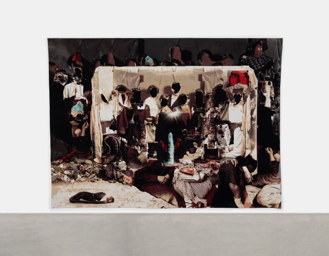 Ailbhe N&amp;iacute; Bhriain&amp;nbsp;
Interval II,&amp;nbsp;2025
Jacquard tapestry, cotton, wool, silk, Lurex, edition of 3 + 2AP
280 x 376 cm / 110.2 x 148 in&amp;nbsp; &amp;nbsp;