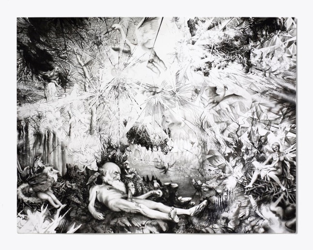 Eoin Mc Hugh
Orzchis caldemia, 2018-2019
acrylic ink and watercolour on paper
56 x 72.5 cm / 22 x 28.5 in paper size&amp;nbsp;