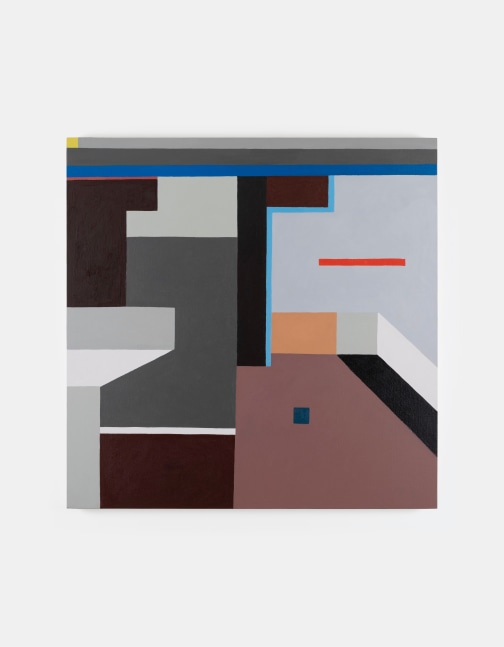 Nathalie Du Pasquier&amp;nbsp;

January,&amp;nbsp;2024

oil on canvas

100 x 100 cm / 39.4 x 39.4 in&amp;nbsp; &amp;nbsp;