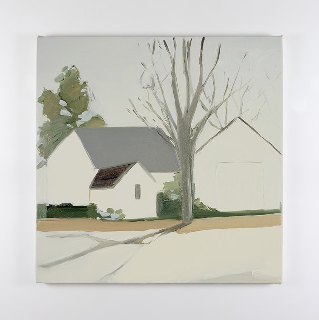 Maureen Gallace&amp;nbsp;
Icy Tree, Monroe, CT, 2001
oil on canvas
25.4 x 25.4 cm / 10 x 10 in&amp;nbsp; &amp;nbsp;
Collection of Irish Museum of Modern Art, Dublin