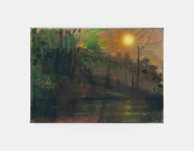 Elizabeth Magill&amp;nbsp;

Aubade,&amp;nbsp;2024

oil and pastel on canvas

30 x 42 cm / 11.8 x 16.5 in&amp;nbsp; &amp;nbsp;