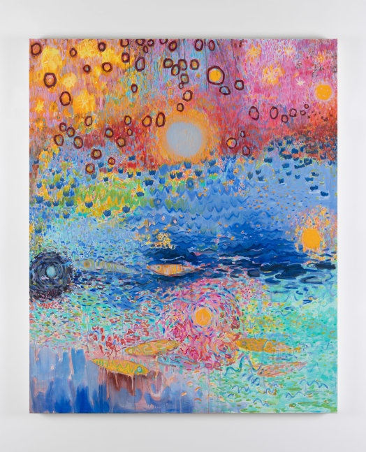 Et sic in infinitum (and so on...) 2021
water-based oil on canvas
170 x 140 x 2.5 cm / 66.9 x 55.1 x 1 in