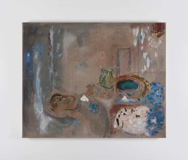 Aleana Egan&amp;nbsp;
ordinary language, 2020/21
mixed media on linen
50 x 40 x 5 cm / 19.7 x 15.7 x 2 in