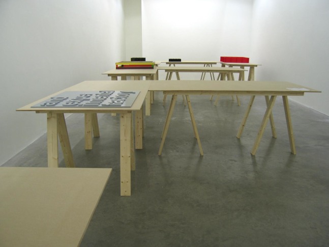 Liam Gillick, Literally Based on H.Z. 2