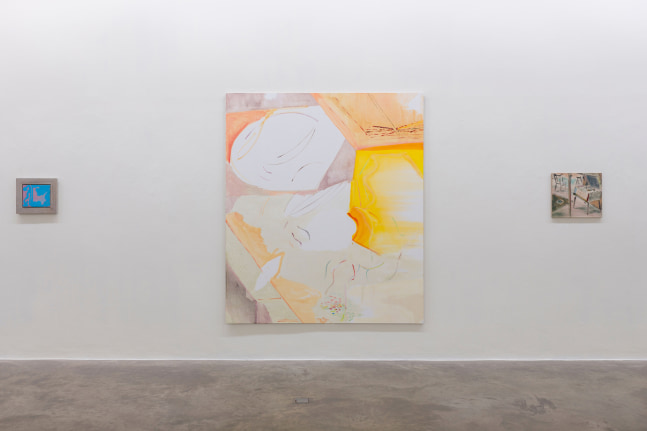 Victoria Morton &amp; Merlin James, Double Shuffle, Kerlin Gallery, 2 June – 8 July. Photography: Louis Haugh