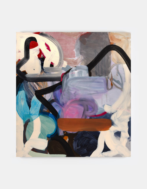 Liliane Tomasko
Shapeshifter (bridging), 2025
acrylic and acrylic spray on aluminum
152.4 x 139.7 cm / 60 x 55 in