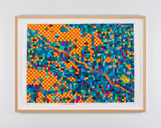 Kathy Prendergast,  Road Trip 23, 2023