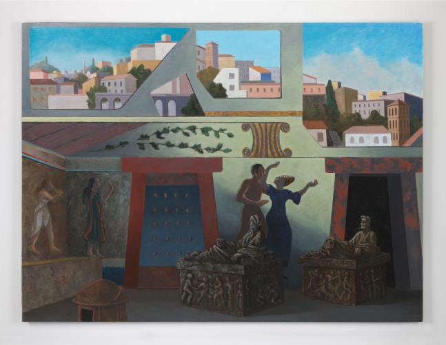 Stephen McKenna&amp;nbsp;

Inside The Hill, 1991

oil on canvas

150 x 200 cm

59.1 x 78.7 in&amp;nbsp; &amp;nbsp;