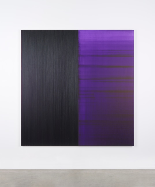 Callum Innes Untitled Lamp Black / Delft Blue