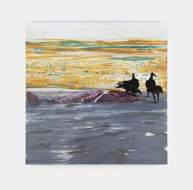 Brian Maguire&amp;nbsp;

&amp;lsquo;The Clock Winds Down&amp;rsquo; Series 2 No.1 Lake Tatu,&amp;nbsp;2024

acrylic on canvas

200 x 200 cm / 78.7 x 78.7 in

&amp;nbsp;