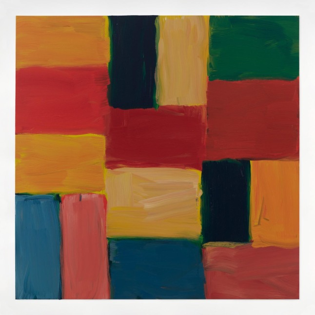 Sean Scully
Wall Red Red, 2020
oil on linen
160 x 160 cm / 63 x 63 in