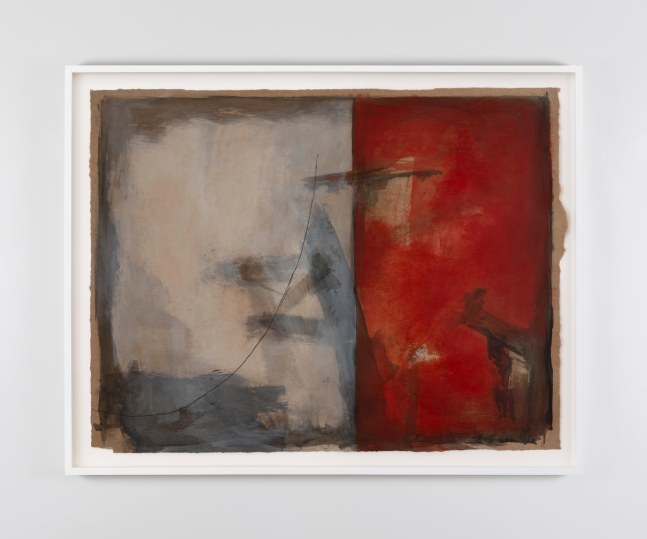 Guggi
Broken 1d, 2023
acrylic and graphite on brown paper
69.7 x 88 cm / 27.4 x 34.6 in framed