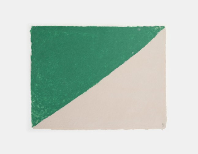 Untitled,&amp;nbsp;2003
gouache on handmade Echizen kozo washi paper
50 x 60 cm / 19.7 x 23.6 in