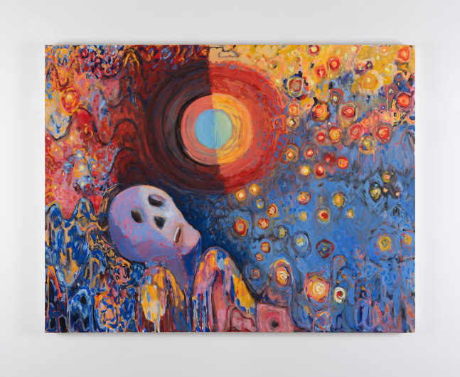 My atoms are your atoms,&amp;nbsp;2020-21
water-based oil on canvas
70 x 90&amp;nbsp;cm / 27.6 x 35.4&amp;nbsp;in