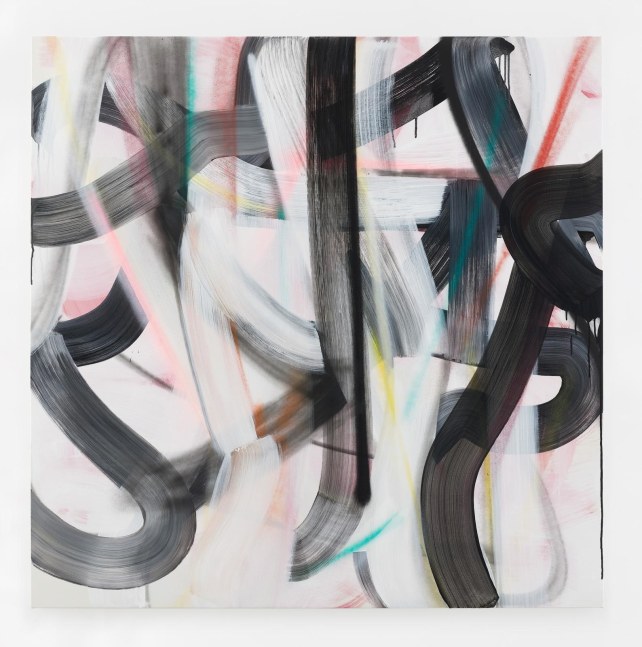 Liliane Tomasko
Hold on to Yourself: 6/22/2020, 2020
acrylic and acrylic spray on linen
160.02 x 160.02 cm / 63 x 63 in