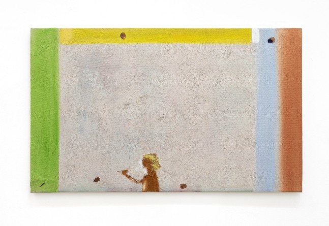 Painter (Hair)
2013-21
acrylic and mixed media on canvas
51 x 85 cm / 20.1 x 33.5 in&amp;nbsp;