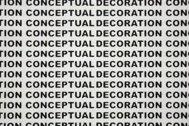 Stefan Brüggemann, CONCEPTUAL DECORATION