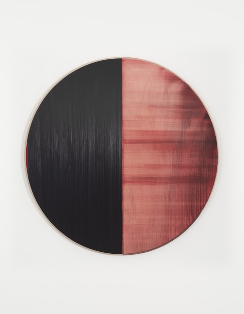 Callum Innes
Untitled Lamp Black / Rose Madder, 2023
oil on Birch Ply
110 x 108 cm / 43.3 x 42.5 in