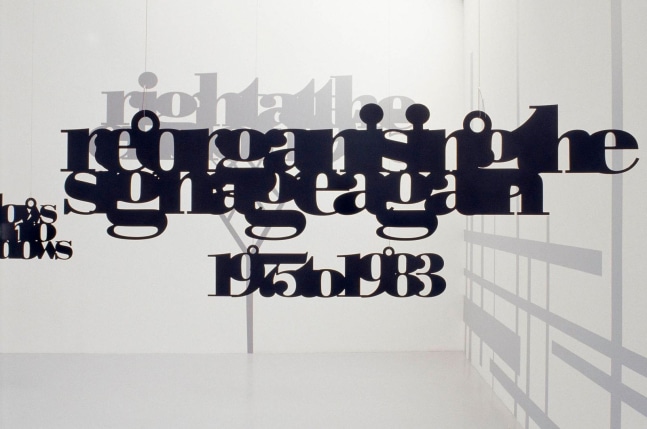 Liam Gillick, Reorganising, The Signage Again