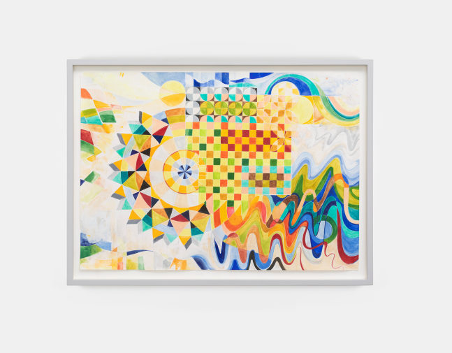 Isabel Nolan
Apeiron, 2024
watercolour on paper
42 x 59.4 cm / 16.5 x 23.4 in paper size
47.7 x 65 x 3.7 cm / 18.8 x 25.6 x 1.5 in framed size