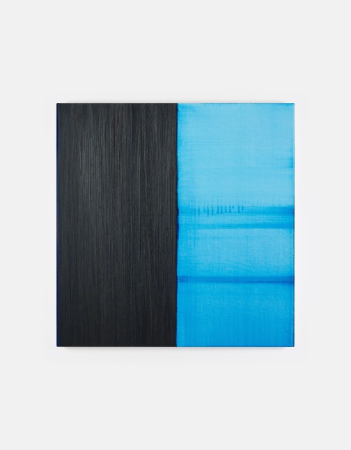 Callum Innes&amp;nbsp;

Untitled Lamp Black / Sapphire,&amp;nbsp;2025

oil on linen

82 x 80 cm / 32.3 x 31.5 in&amp;nbsp; &amp;nbsp;